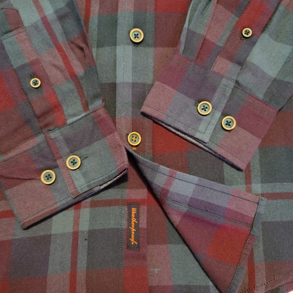 Weatherproof Vintage Men's Button Up Plaid Shirt - Picture 7 of 10